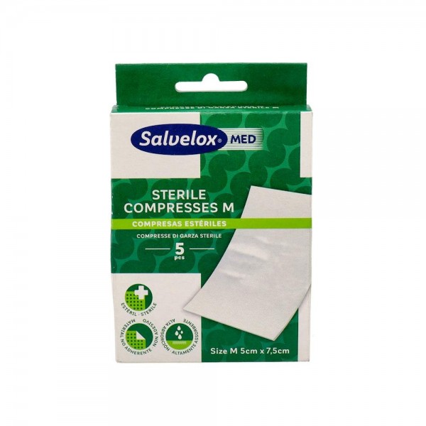 Salveloxmed Compresa Esteril M Large 10X5