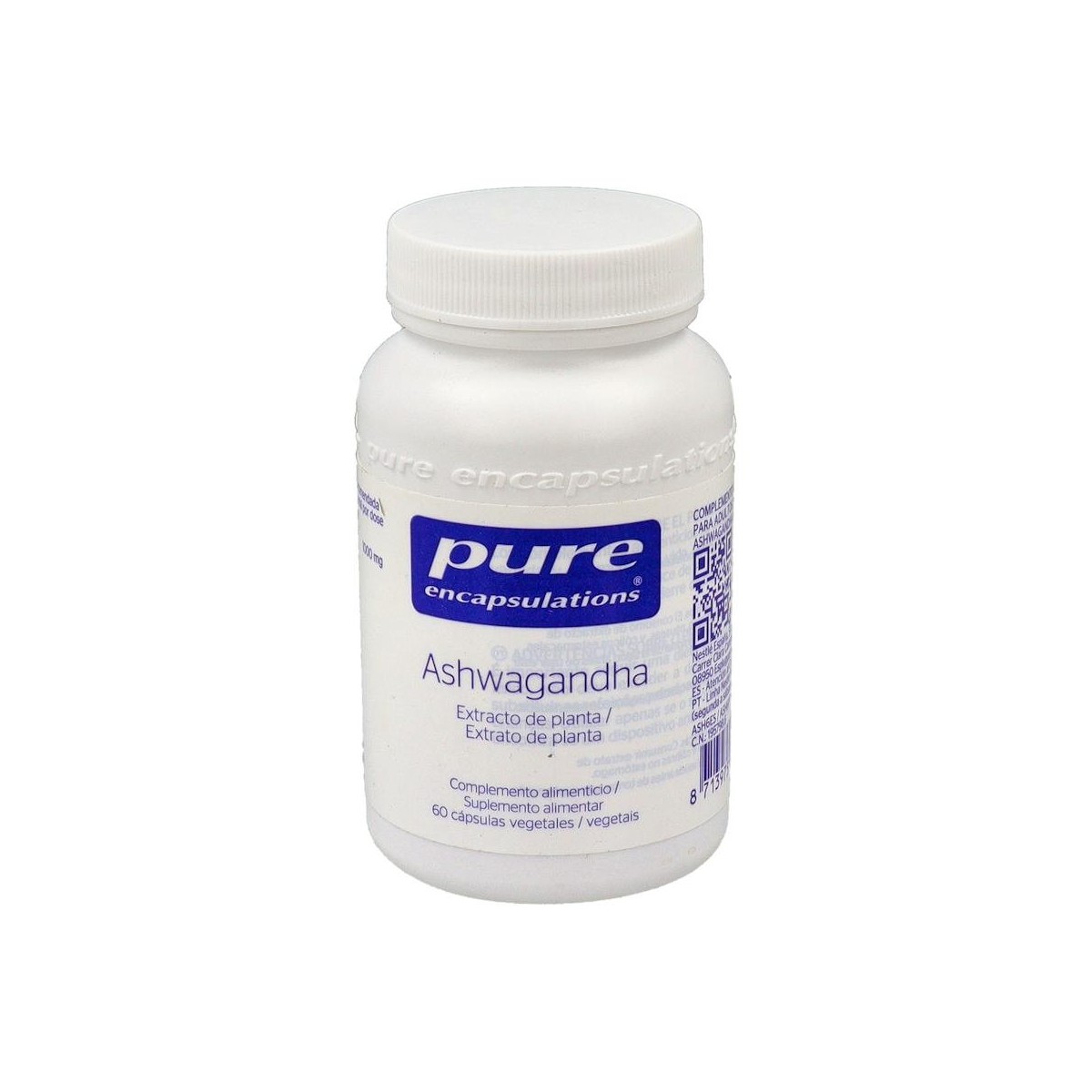 Pure Ashwagandha 60 Vcaps