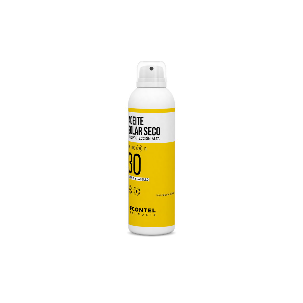 Aceite Solar Seco Spf 30  150 Ml
