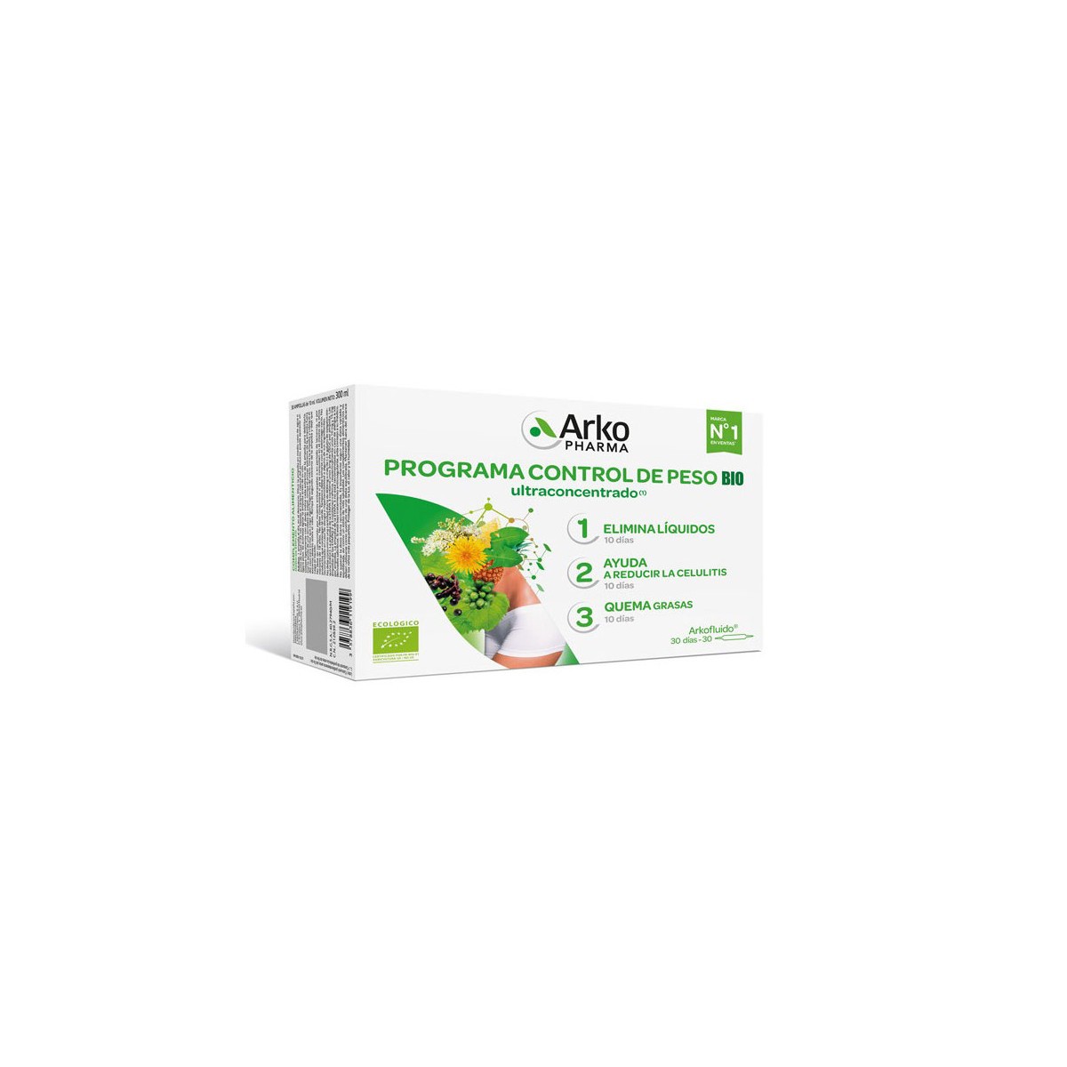 ARKOFLUIDO PROGRAMA CONTROL DE PESO BIO  30...