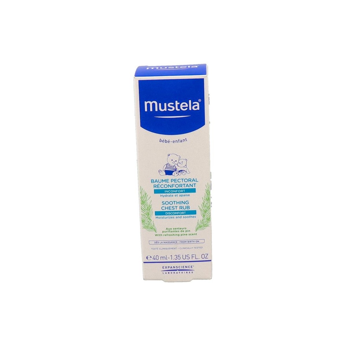 Mustela Bebe Balsamo Reconfor Pectoral 40 Ml
