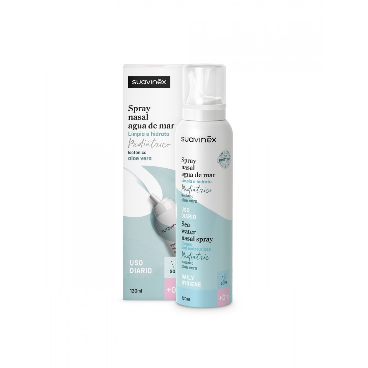 SUAVINEX SPRAY NASAL ISOTONICO ALOE +O MESES