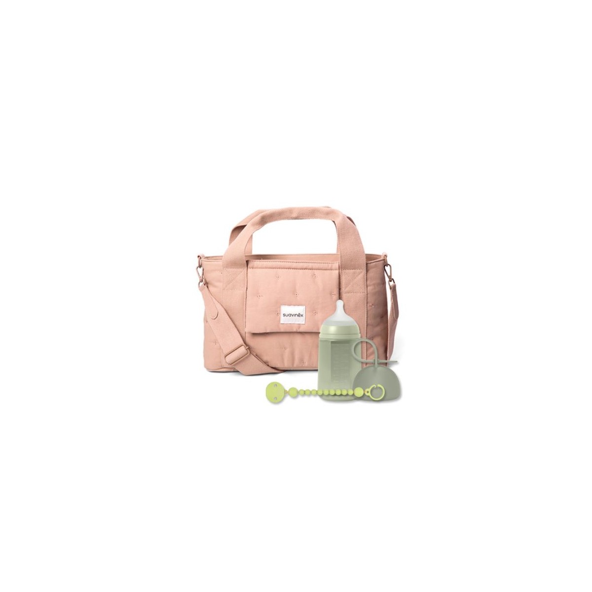 SUAVINEX BOLSO PASEO PANERA POETRY ROSA