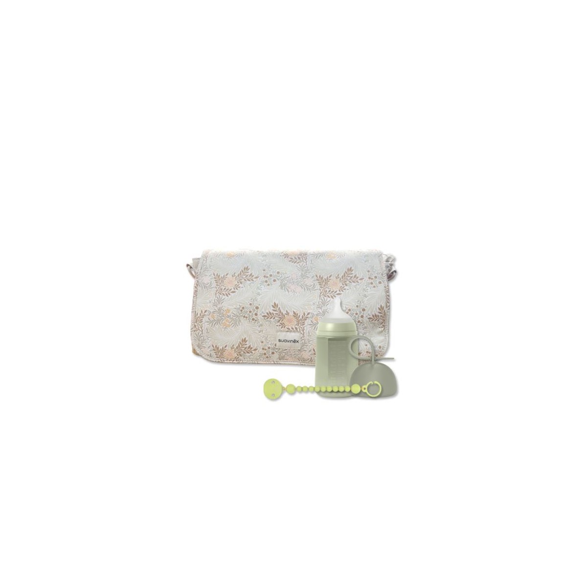 SUAVINEX BOLSO MATERNIDAD BANDOLERA POETRY PRINT