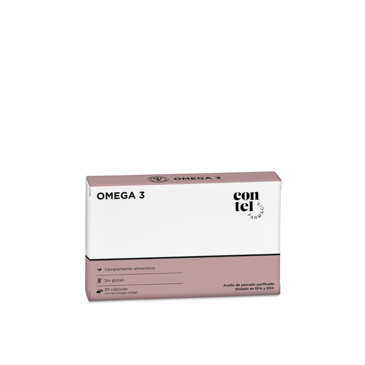Contel Omega 3 Contel 30 Cápsulas Con...