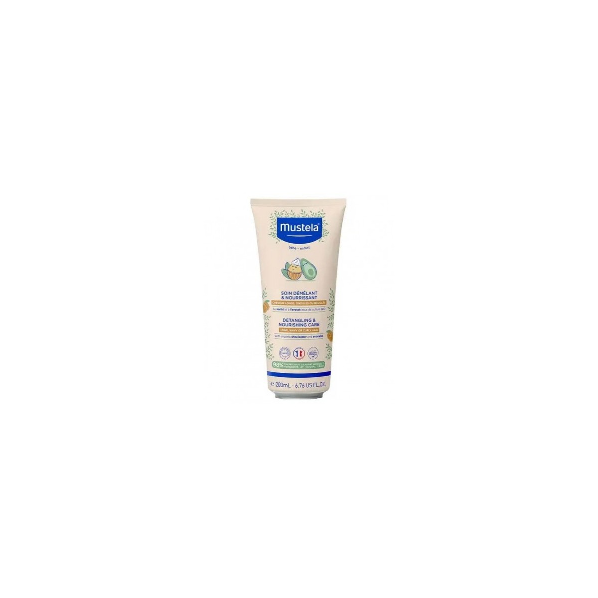 Mustela Acondicionador 2 en 1 Desenredante y...