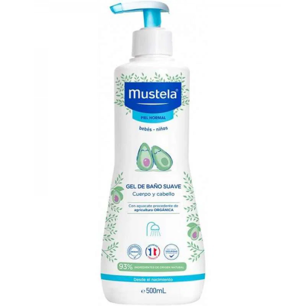 MUSTELA GEL DE BAÑO SUAVE 500 Ml