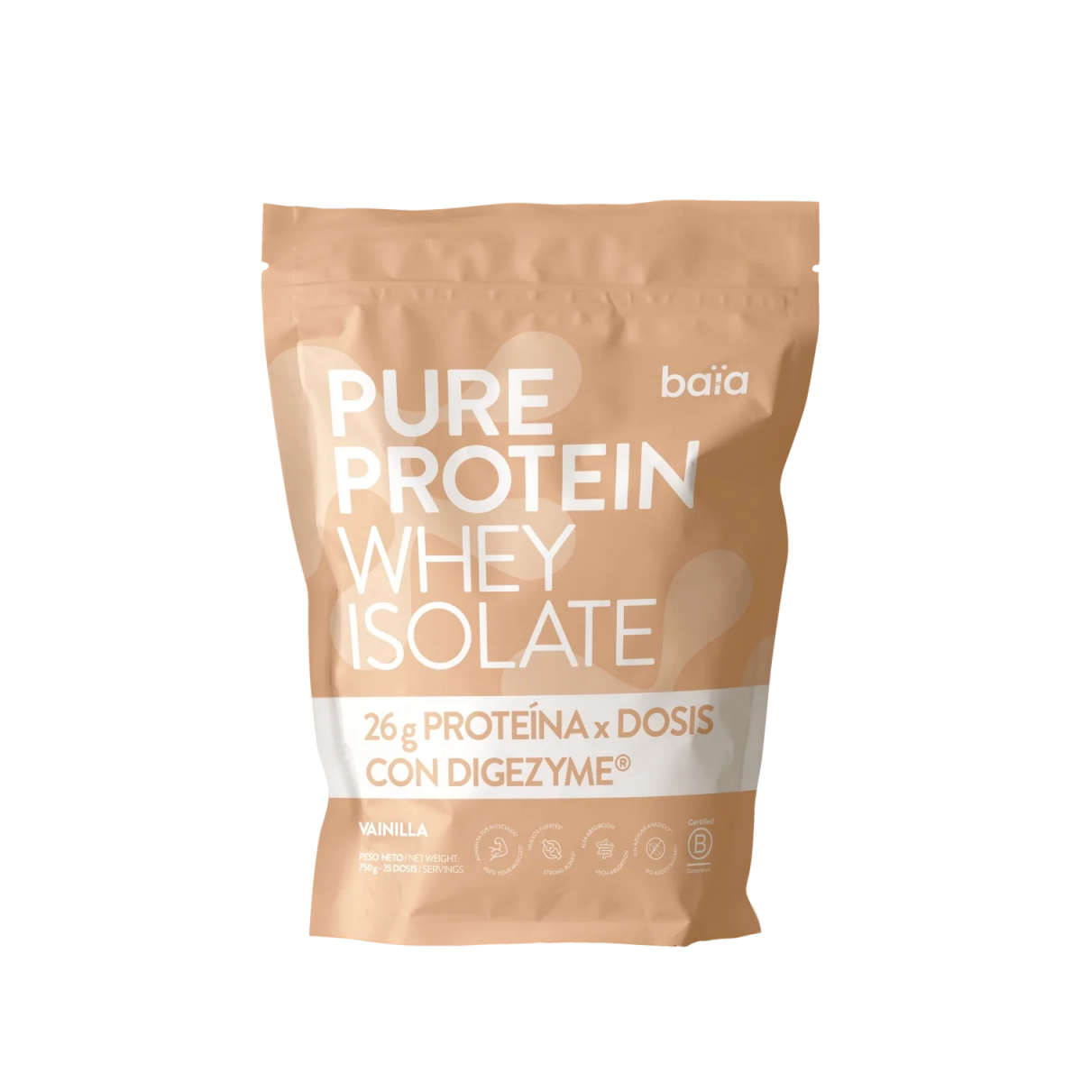 BAIA PURE PROTEIN WHEY VAINILLA 750GR