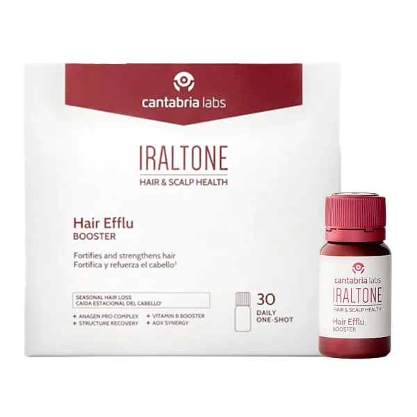 IRALTONE HAIR EFFLU BOOSTER  30 VIALES 15 ML