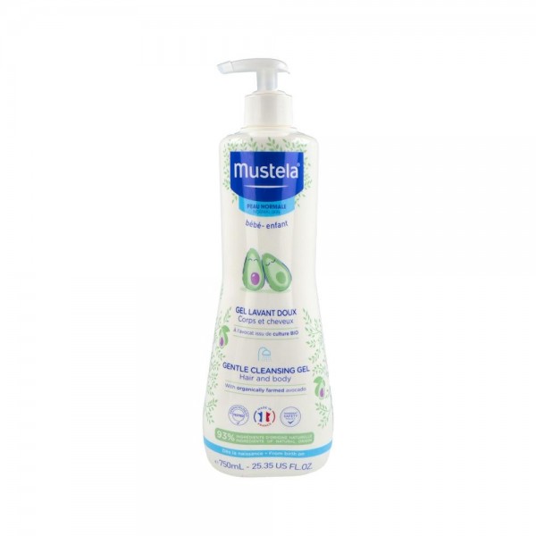 Mustela Bebe Gel Baño Suave 750 Ml