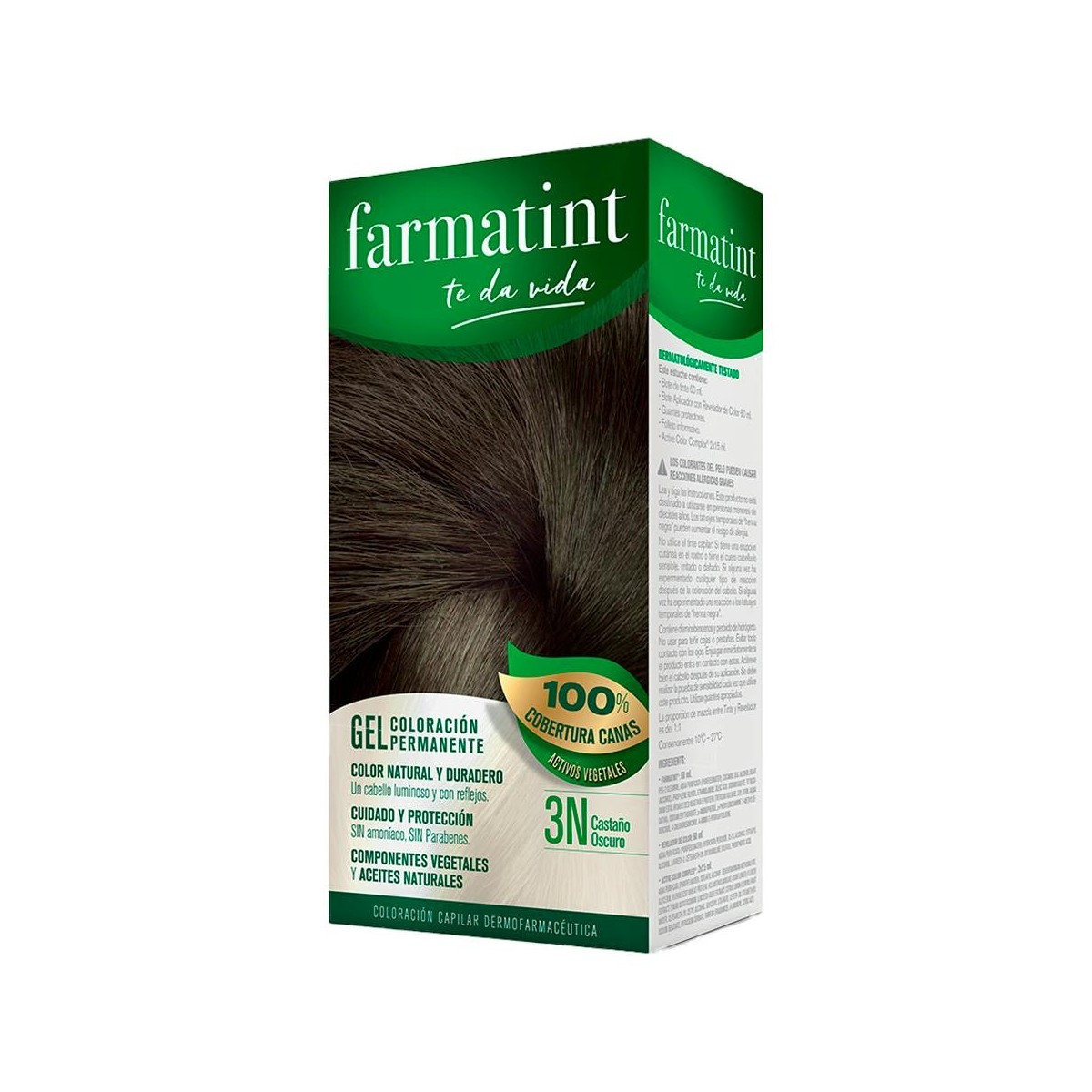 3n castaño oscuro FTT Gel