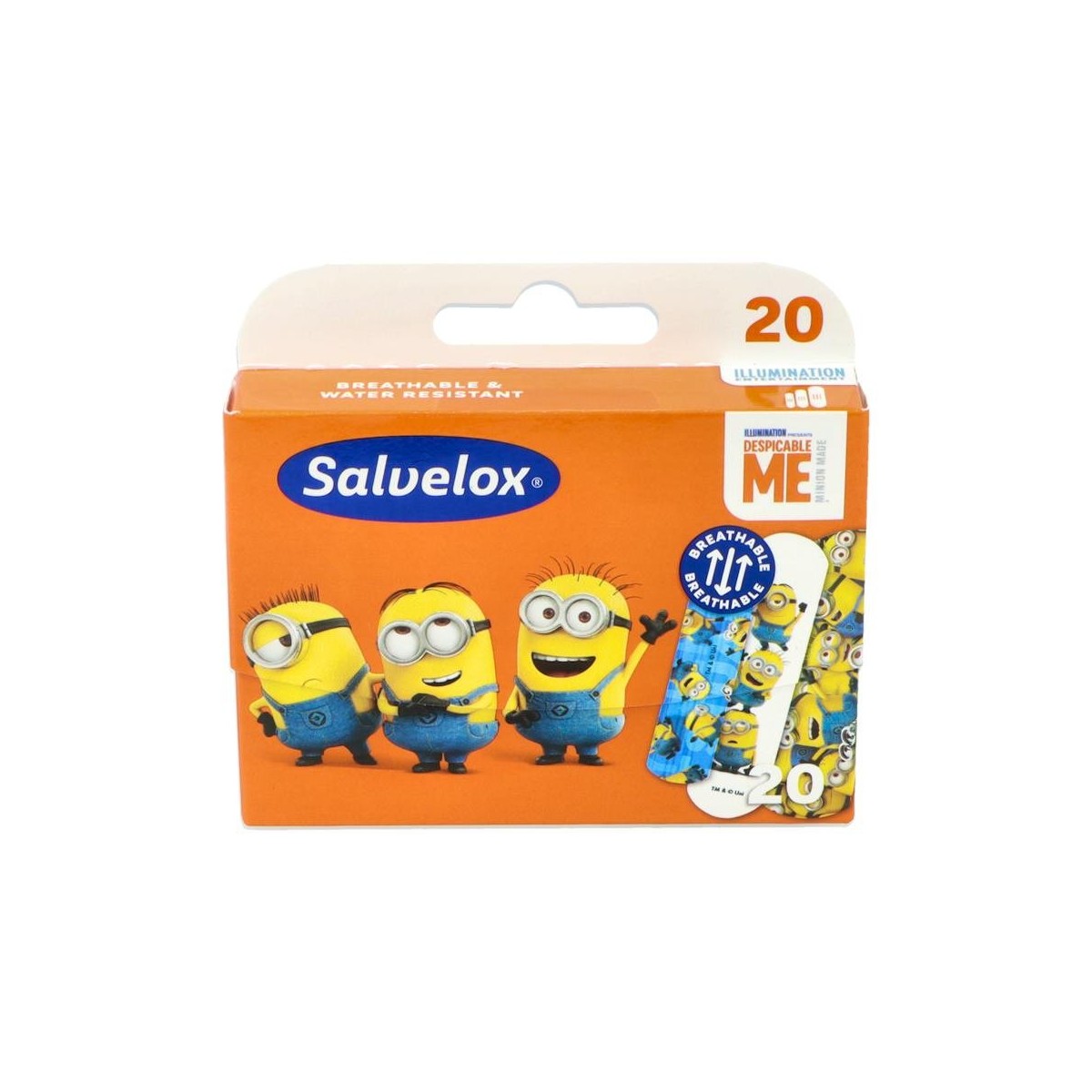 Tiritas Inf Salvelox Minions 20 U