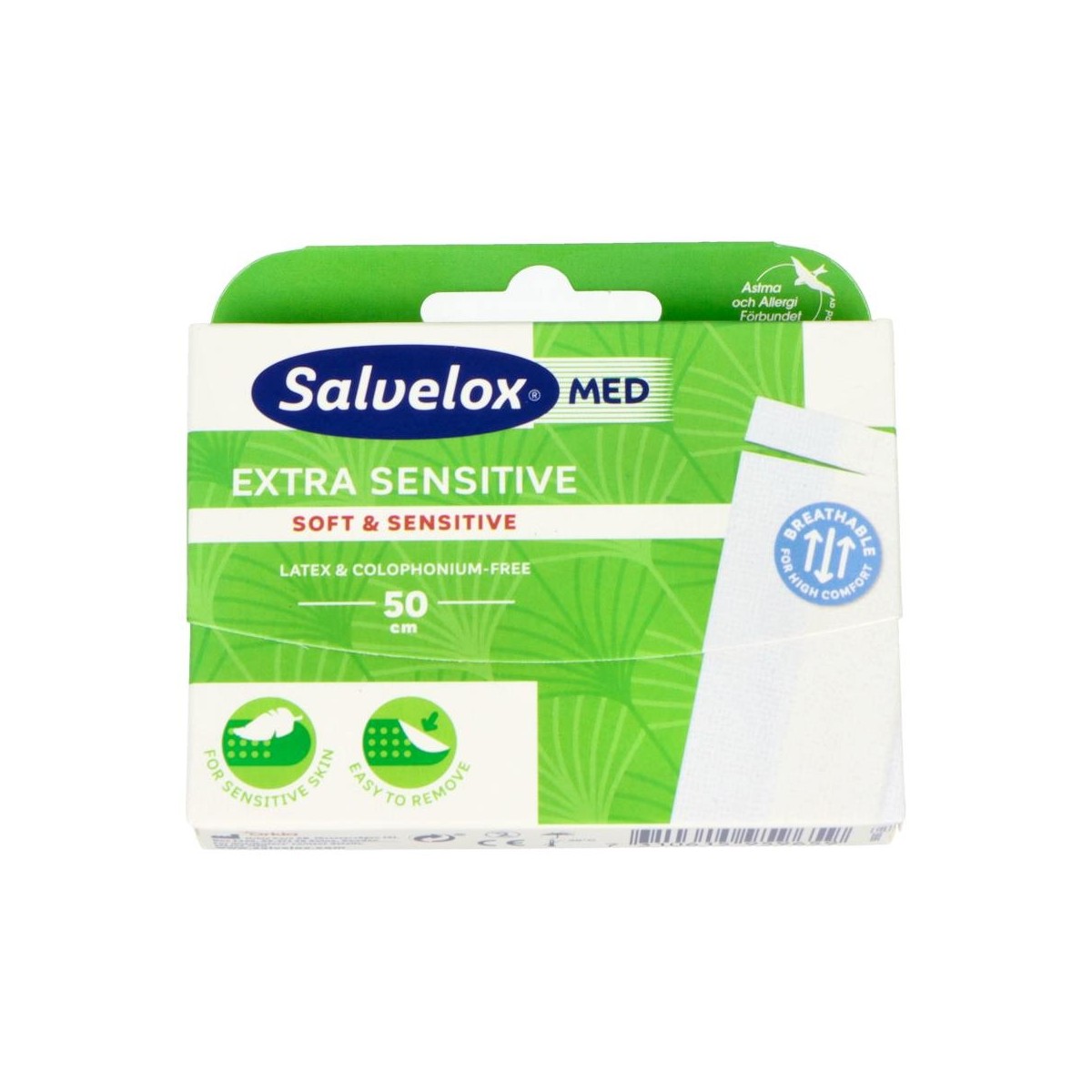 Salvelox Med Extra Sensitive 50X6