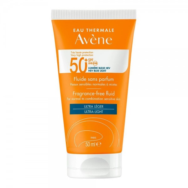 Avène Fluido Solar sin perfume SPF 50+ 50ml