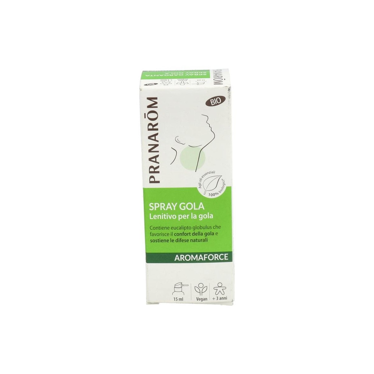 AROMAFORCE garganta spray 15ml.