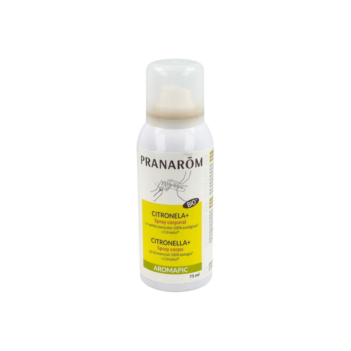 Pranarom Aromapic Spray Corporal Citronella 75Ml