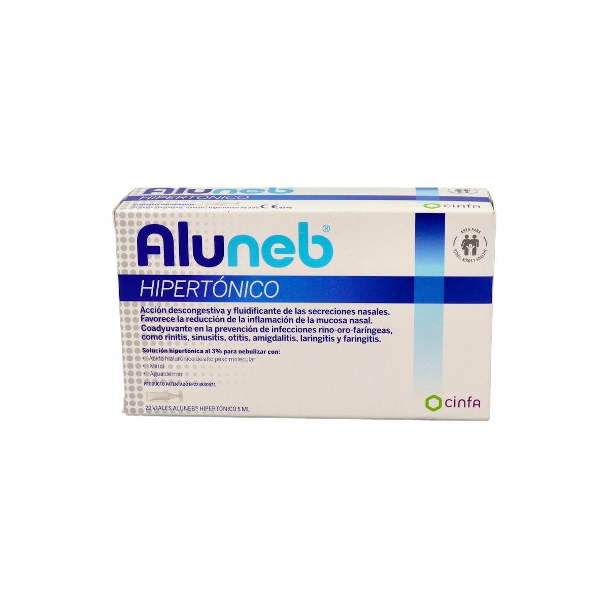 Aluneb Hiperotonico 20 Viales 5 Ml